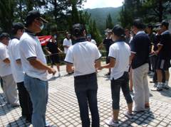盲人方阵